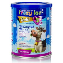 Frezyderm Frezylac Gold 3 - Ρόφημα Βιολογικού Αγελαδινού Γάλακτος σε σκόνη (12+ μηνών), 400gr