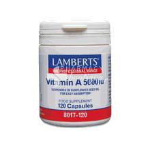 Lamberts Vitamin A 5000iu, 120 caps (8017-120)