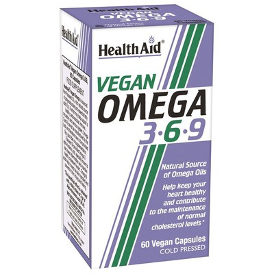 HEALTH AID Vegan Omega 3-6-9 60caps