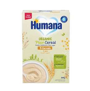 Humana Plain Cereal Κρέμα 5 Δημητριακά χωρίς Γάλα,