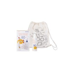 Korres Promo Yoghurt Kids Sunscreen Comfort Spray Face Body Παιδικό Αντηλιακό Spray Υψηλής Προστασίας SPF50  50ml & Δώρο Υφασμάτινο Back Pack Για Ζωγραφική 1 τεμάχιο