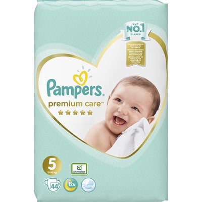 Pampers Premium Care Jumbo Pack No5 (11-16kg) 44τμ