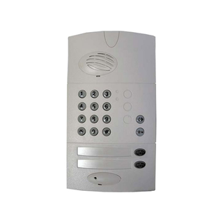 Button with 2 Button with Key Entry Interphone MHF