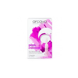 Arcaya Pink Edition Αμπούλες Για Αντιγήρανση Λάμψη Ενυδάτωση 5x2ml 