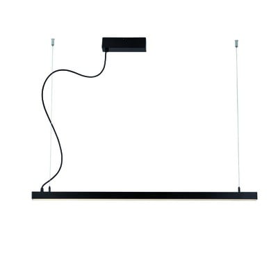 Pendant Light Linear Black Bar Lynne