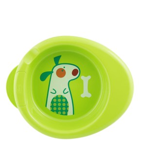 Chicco Πιάτο Θερμός Πράσινο Χρώμα 6m+, 1τμχ