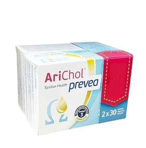 1+1 Epsilon Health Arichol Prevea, 2x30 Caps