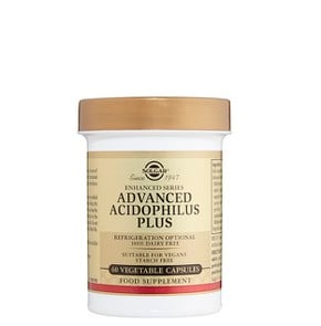 Solgar Advanced Acidophilus Plus, 60 Veg.Caps