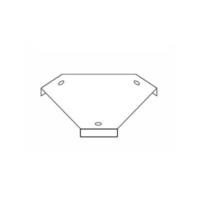 Tray Cap For 90º Corner Metal 150X15X0.75Mm