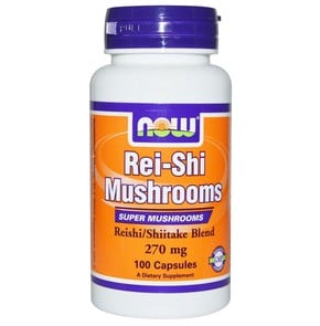 Now Foods Rei-Shi Mushrooms 270 mg - 100 Capsules