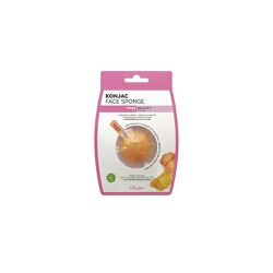 Vican Wise Beauty Konjac Face Sponge With Ginger Powder 1τμχ