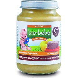 Βiο-Bebe Nutricion Βιολογική Βρεφική Τροφή Πουρές Μοσχαράκι-Λαχανικά από τον 6ο Μήνα 200gr