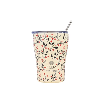 Estia Θερμος Coffee mug Save the Aegean 350ml bloo