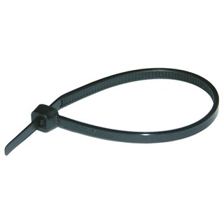 Cable ties UV-resistant 380x7.6mm Black PU100  -  