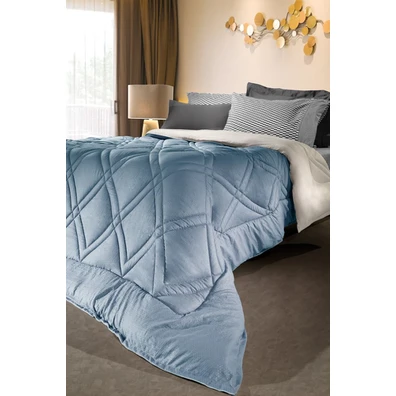 Πάπλωμα Lava Blue 220x240 guy Laroche  100% Μικροΐ