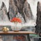 Chinese landscape of mountains and water b