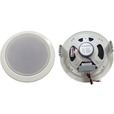 Ceiling Speaker White With Built-In Adapter 6W 100