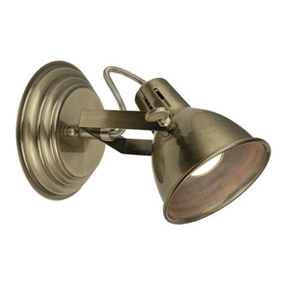 Spotlight Wall/Ceiling Bronze Ε14 42W Praga