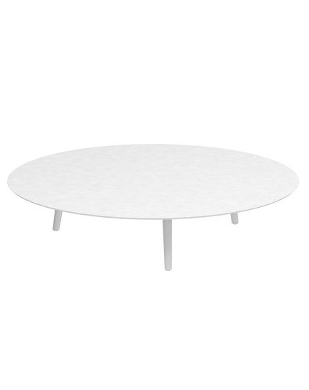 STYLETTO LOW LOUNGE TABLE WITH CERAMIC TOP D160xH3