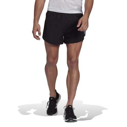 adidas men fast reflective split shorts (H58575)