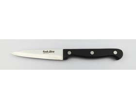 Cook-Shop Μαχαίρι Πολλαπλών Χρήσεων με Μαύρη Λαβή και Ανοξείδωτη Λεπίδα 7,5cm