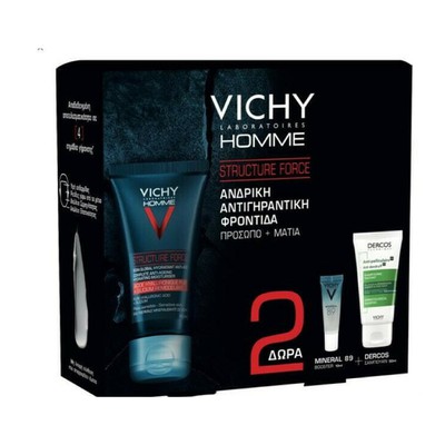 Vichy Homme Promo Structure Force Αντιγηραντική Φρ