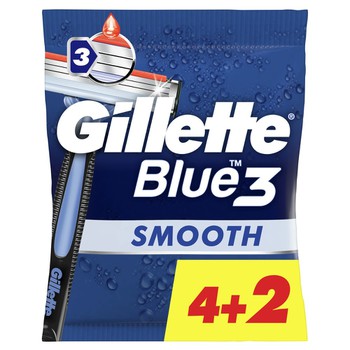GILLETTE BLUE3 ΜΙΑΣ ΧΡΗΣΗΣ 1X(4+2 ΔΩΡΟ)