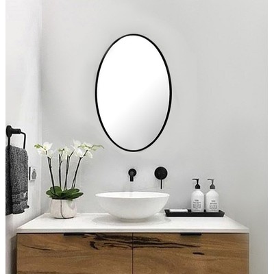 Καθρέπτης μπάνιου τοίχου οβάλ 40x80/50x80/60x80/40