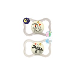 Mam Supreme Night Silicone Pacifier 16+ Months 2 pieces