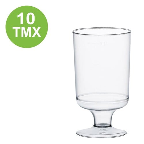 Gota per vere transparente 10 cope 100 ml 