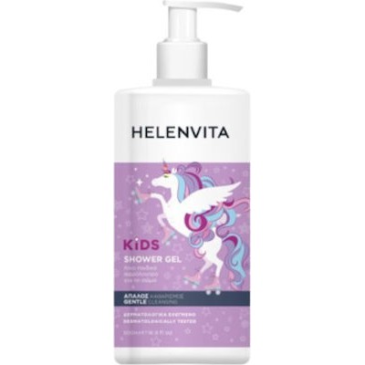 HELENVITA Kids Unicorn Shower Gel Ήπιο Παιδικό Αφρόλουτρο 500ml