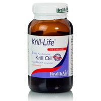 Health Aid Krill-Life Oil 500Mg 90 Κάψουλες - Συμπ