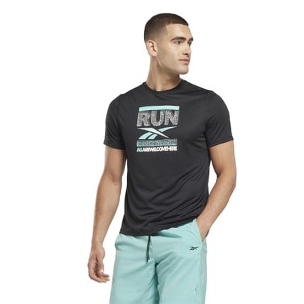 Reebok Men Running Graphic T-Shirt (HG6735)