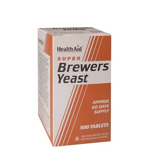 Health Aid Brewers Years 300mg Μαγιά Μπύρας, 500ta