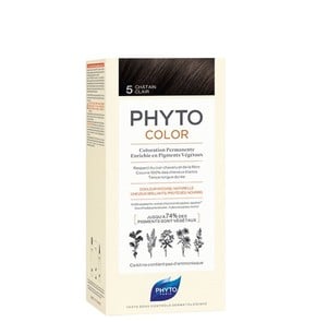 Phyto Phytocolor Μόνιμη Βαφή No5 Light Brown Ανοιχ