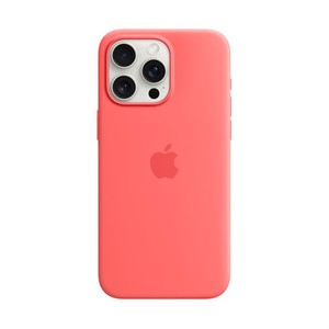Apple Silicone Case with MagSafe Guava iPhone 15 P