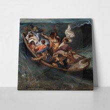 Delacroix christ on the sea of galilee3