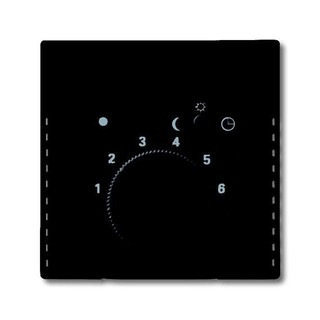 Thermostat Plate Black 1795-885 46026