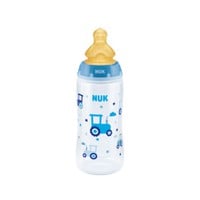 Nuk First Choice+ Πλαστικό Μπιμπερό Με Θηλή Καουτσ