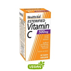 Health Aid Esterified Vitamin C  500mg Συμπλήρωμα 