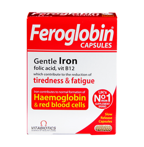 Vitabiotics Feroglobin Συμπλήρωμα Διατροφής με Σίδ