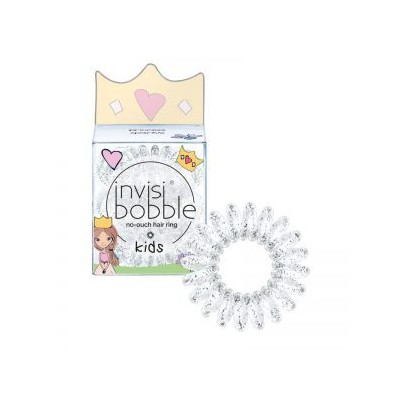 Invisibobble Original Kids Princess Παιδικά Λαστιχάκια Μαλλιών Που Δεν Καταστρέφουν Την Τρίχα 3 Τεμάχια