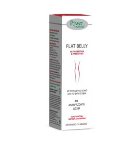 Power Health Flat Belly Stevia με Προβιοτικά & Πρε