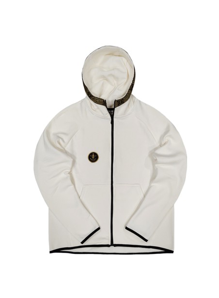 MagicBee Gold Tape Hood Jacket - Off White
