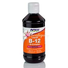 Now Vitamin B-12 Complex Liquid 8 oz - Νευρικό Σύστημα, 237ml 