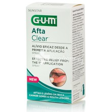 Gum Afta Clear Spray - Άφθες, 15ml
