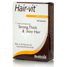 Health Aid Hairvit - Υγιή Μαλλιά, 30 caps 