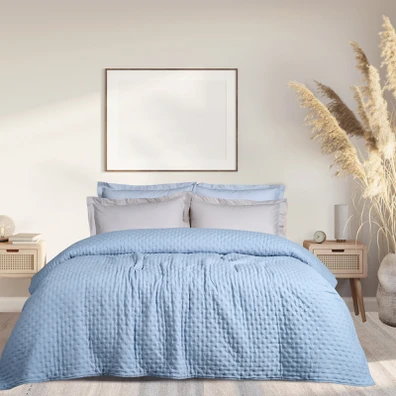 Das Home Κουβερλι Υπερδιπλο Happy 9632 Blue 220x24