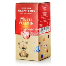 John Noa Happy Kids Multivitamin - Πολυβιταμινούχο συμπλήρωμα διατροφής για παιδιά, 90 gummies