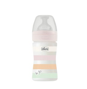 Chicco Well Being Plastic Bottle for Girls 0+ Mont